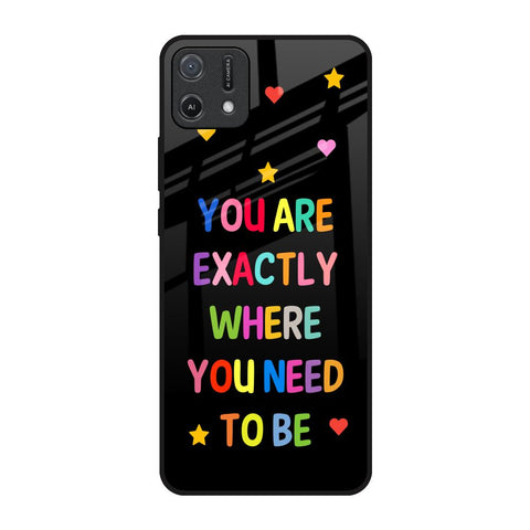 Magical Words Glossy Case for Oppo A16K