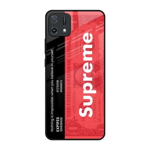 Supreme Ticket Glossy Case for Oppo A16K