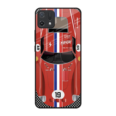 Racing Vintage Glossy Case for Oppo A16K