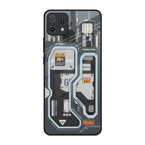 Retro Futuristic Glossy Case for Oppo A16K