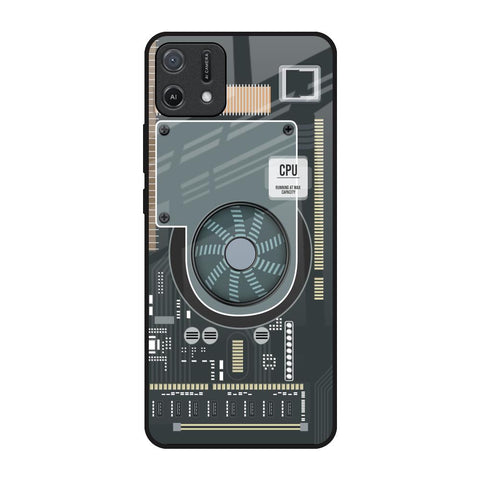 Motherboard Circuit Glossy Case for Oppo A16K