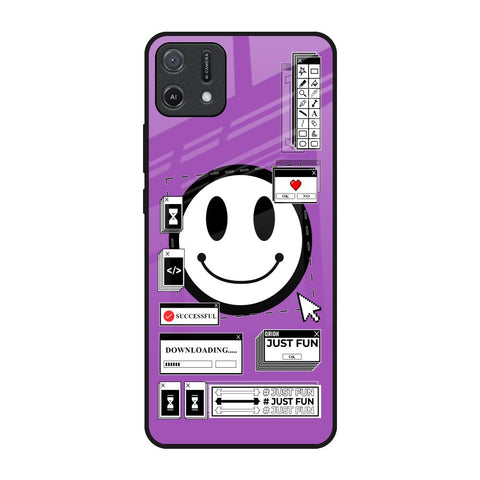 Code with Smile Glossy Case for Oppo A16K