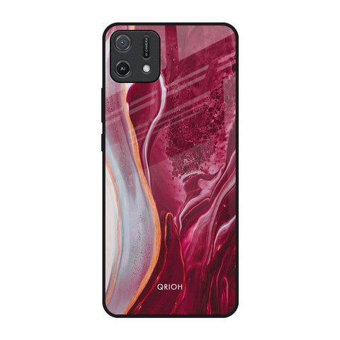 Crimson Ruby Glossy Case for Oppo A16K