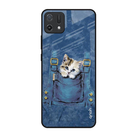Kitty In Pocket Glossy Case For Oppo A16K