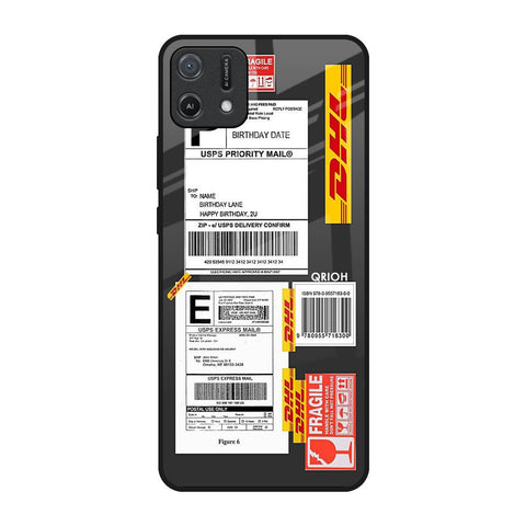 Cool Barcode Label Glossy Case For Oppo A16K