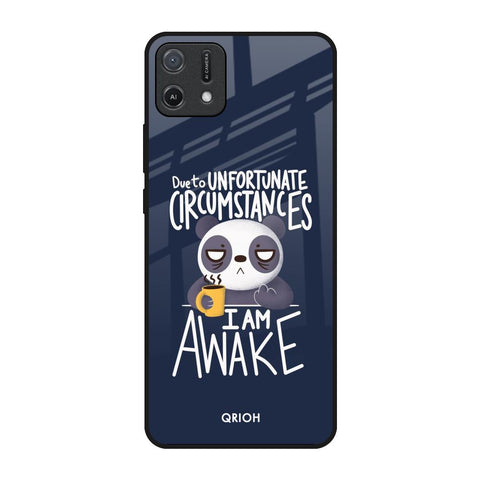 Struggling Panda Glossy Case for Oppo A16K