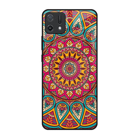 Elegant Mandala Glossy Case for Oppo A16K