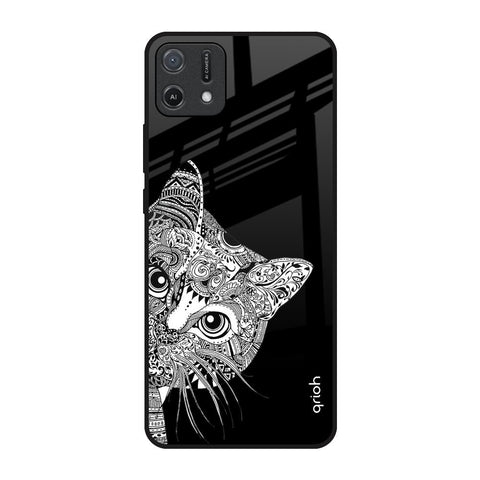 Kitten Mandala Glossy Case for Oppo A16K