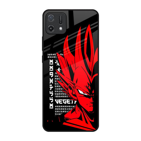 Red Vegeta Glossy Case for Oppo A16K