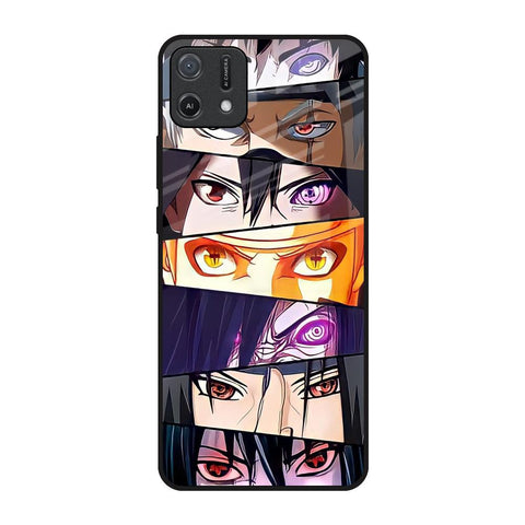 Anime Eyes Glossy Case for Oppo A16K