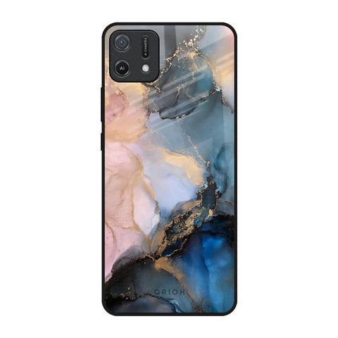 Marble Ink Abstract Glossy Case for Oppo A16K
