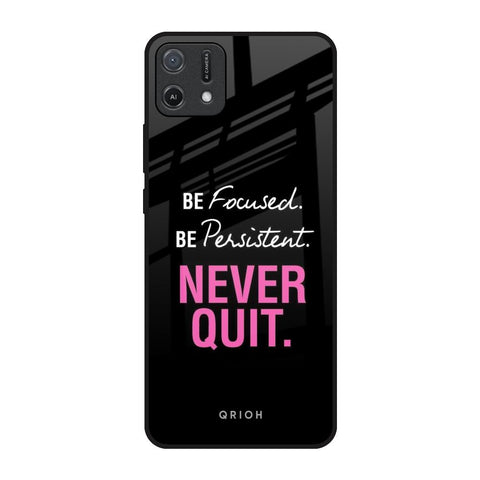 Be Focused Glossy Case for Oppo A16K
