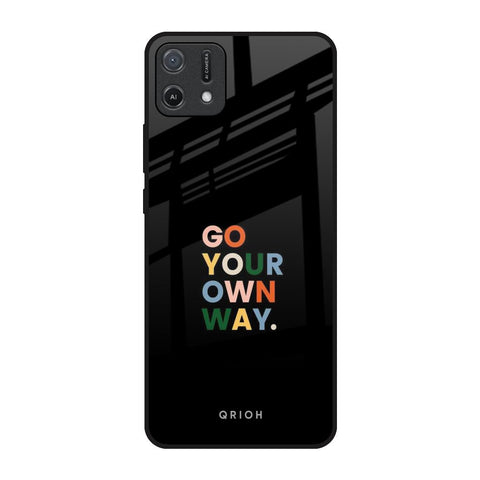 Go Your Own Way Glossy Case for Oppo A16K