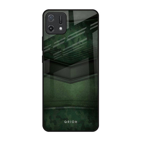 Green Leather Glossy Case for Oppo A16K