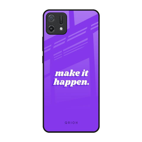 Make it Happen Glossy Case for Oppo A16K