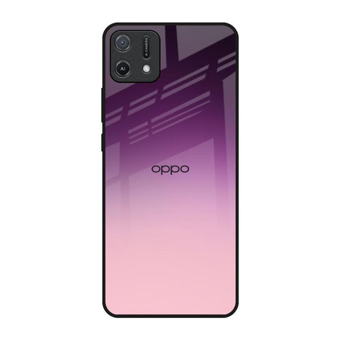 Purple Gradient Glossy case for Oppo A16K