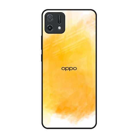 Rustic Orange Glossy Case for Oppo A16K