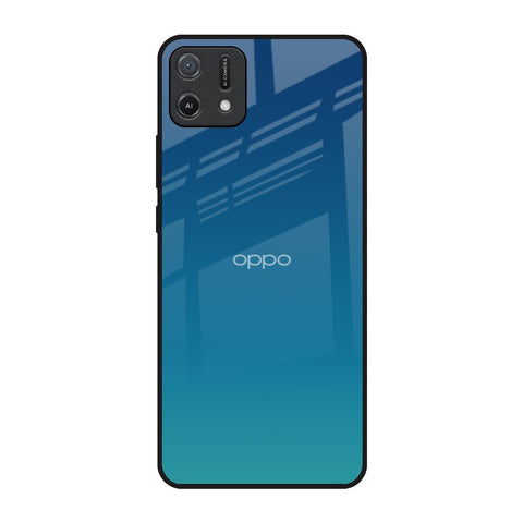 Celestial Blue Glossy Case For Oppo A16K