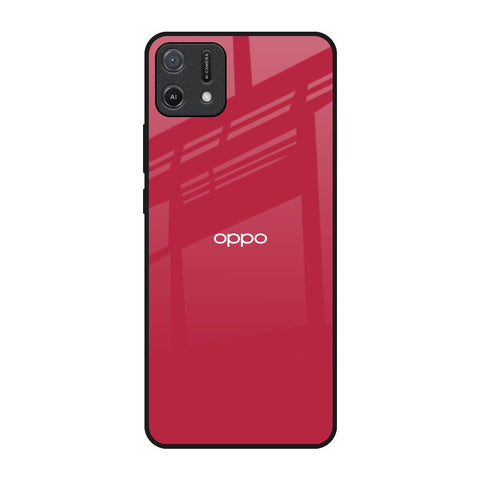 Solo Maroon Glossy case for Oppo A16K