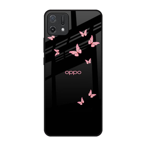 Fly Butterfly Glossy Case for Oppo A16K
