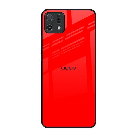 Blood Red Glossy Case for Oppo A16K