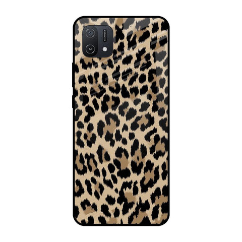 Leopard Seamless Glossy Case For Oppo A16K