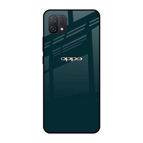 Hunter Green Glossy Case For Oppo A16K