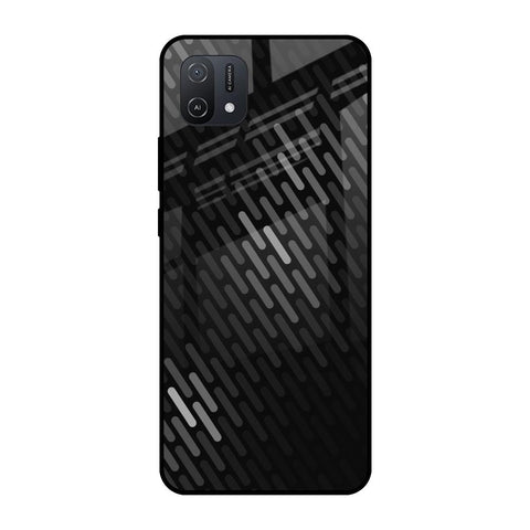Dark Abstract Pattern Glossy Case For Oppo A16K