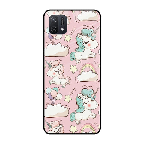 Balloon Unicorn Glossy case for Oppo A16K