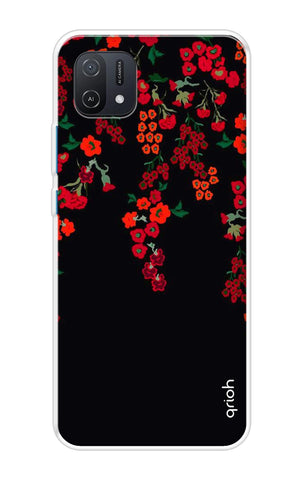 Floral Deco Soft Cover For Oppo A16K