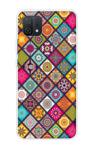 Multicolor Mandala Soft Cover for Oppo A16K