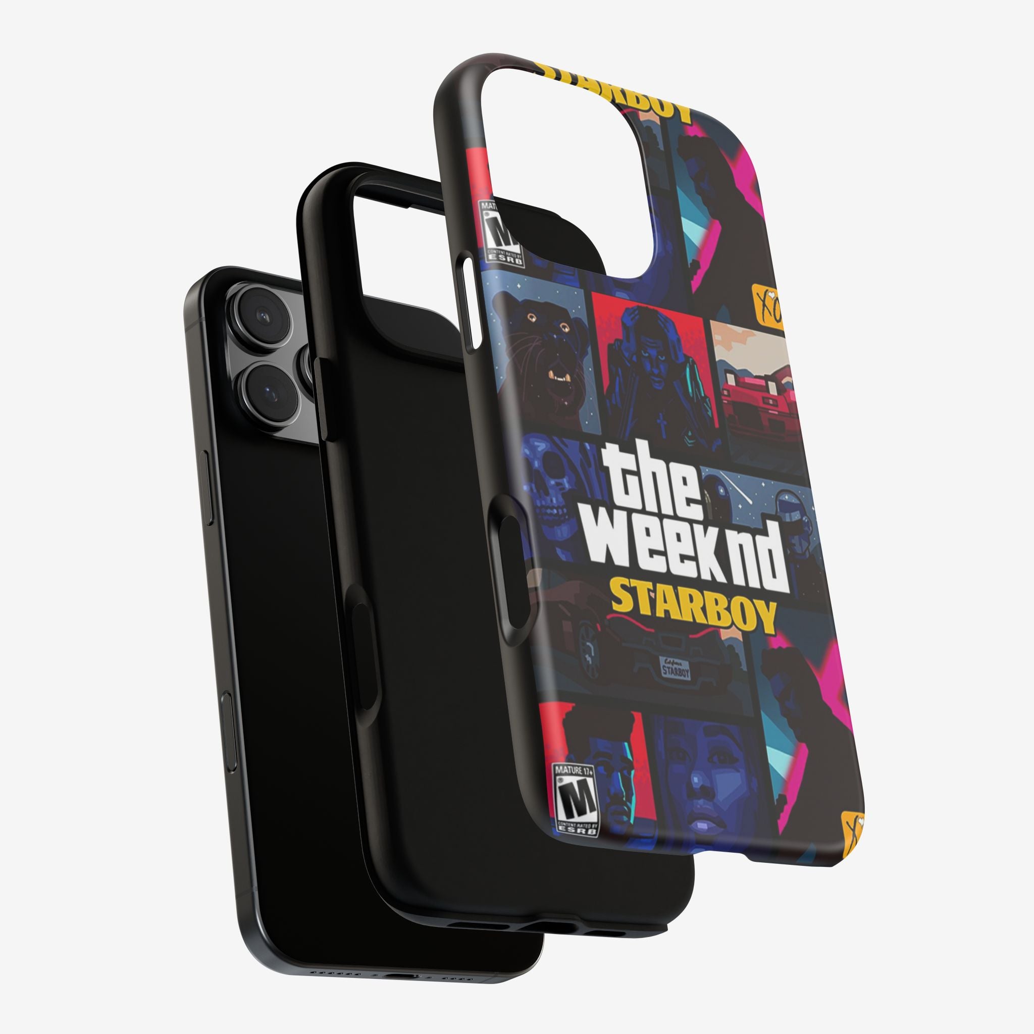 Neon Night Collage Tough Case  Available For All iPhone Models