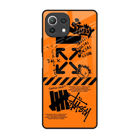 Anti Social Club Glossy Case for Mi 11 Lite NE 5G