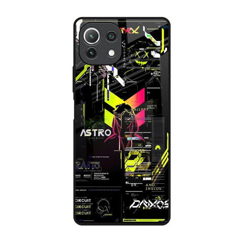 Astro Glitch Glossy Case for Mi 11 Lite NE 5G