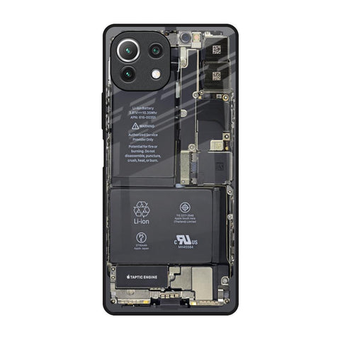 Skeleton Inside Glossy Case for Mi 11 Lite NE 5G