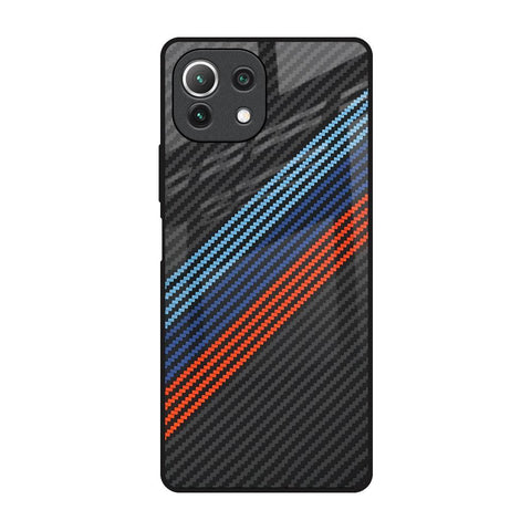 Carbon Inspired Glossy Case for Mi 11 Lite NE 5G