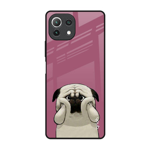 Funny Pug Face Glossy Case For Mi 11 Lite NE 5G