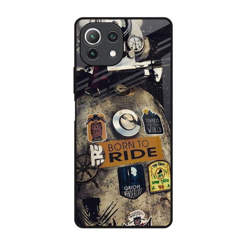 Ride Mode On Glossy Case for Mi 11 Lite NE 5G