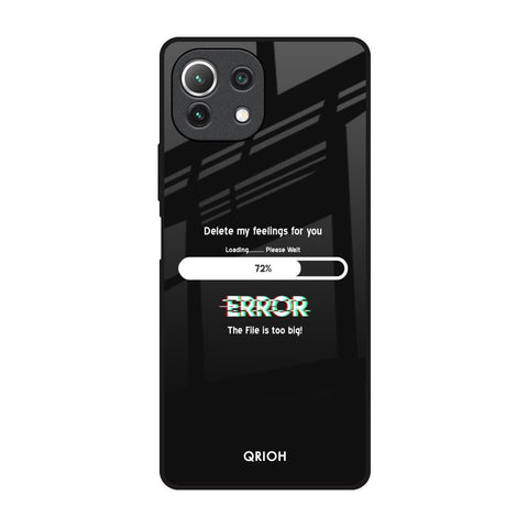 Error Glossy Case for Mi 11 Lite NE 5G