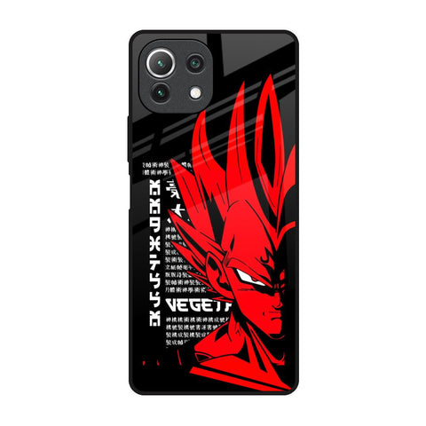 Red Vegeta Glossy Case for Mi 11 Lite NE 5G