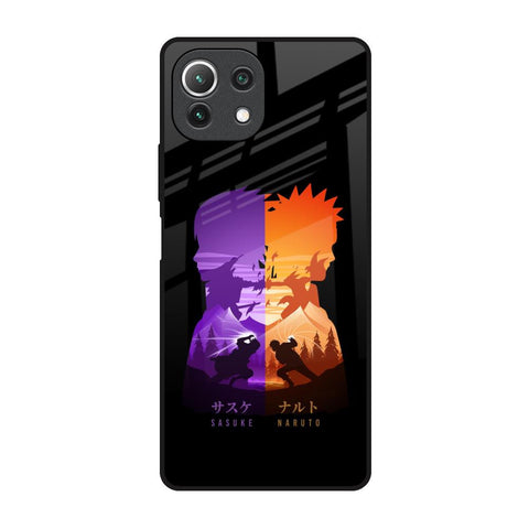 Minimalist Anime Glossy Case for Mi 11 Lite NE 5G