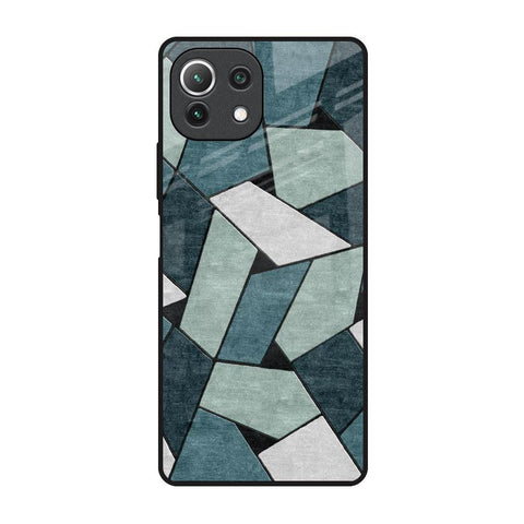 Abstact Tiles Glossy Case for Mi 11 Lite NE 5G
