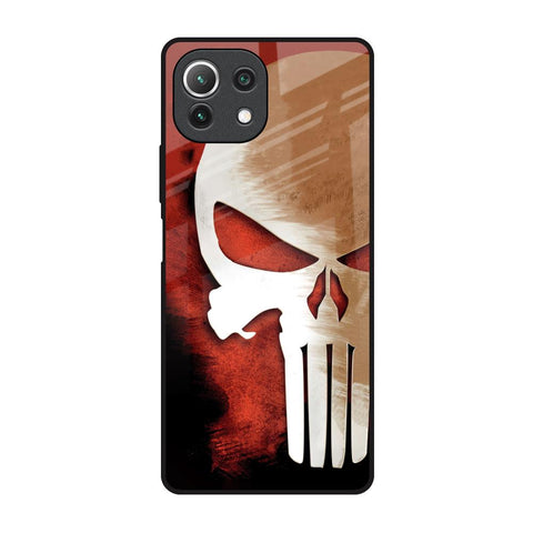 Red Skull Glossy Case for Mi 11 Lite NE 5G