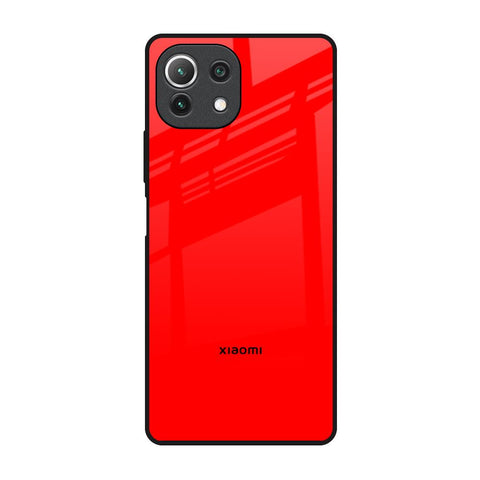 Blood Red Glossy Case for Mi 11 Lite NE 5G
