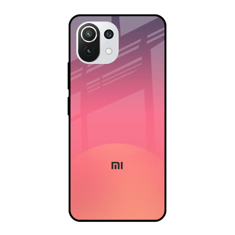 Sunset Orange Glossy Case for Mi 11 Lite NE 5G