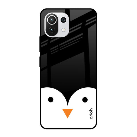 Cute Penguin Glossy Case for Mi 11 Lite NE 5G