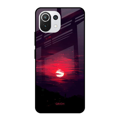 Morning Red Sky Glossy Case For Mi 11 Lite NE 5G