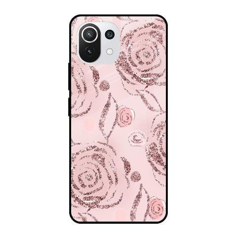 Shimmer Roses Glossy case for Mi 11 Lite NE 5G