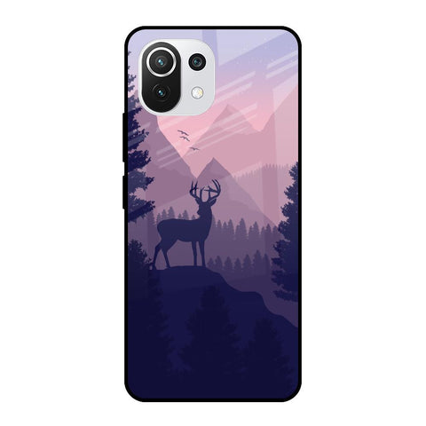 Deer In Night Glossy Case For Mi 11 Lite NE 5G