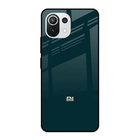 Hunter Green Glossy Case For Mi 11 Lite NE 5G